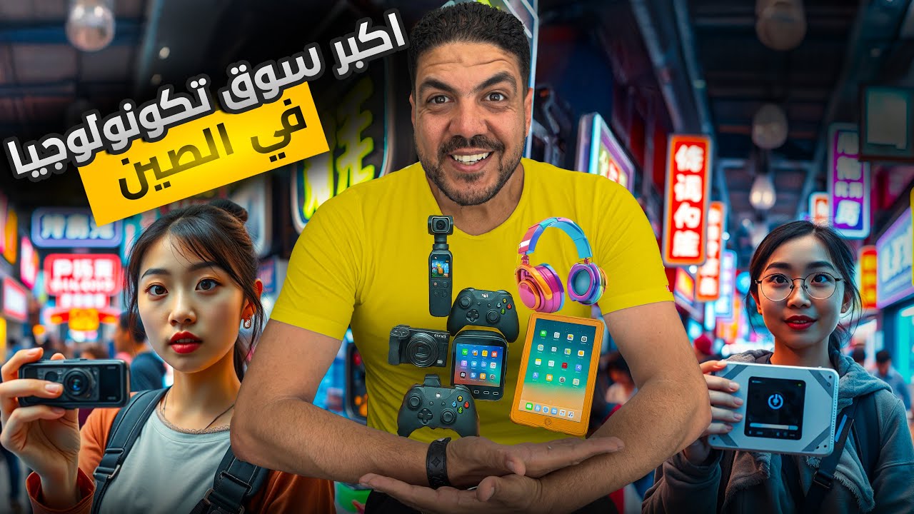 أغرب و أكبر سوق إلكترونيات في العالم | مش هتصدق الاسعار - الصين 🇨🇳