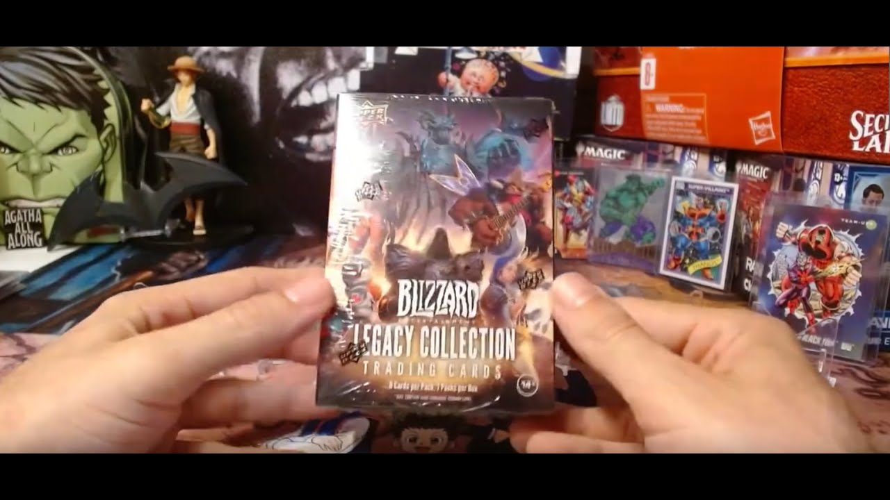 [Box Opening] Blizzard Legacy Collection Blaster 1 (7 Packs/8 Cards Each)