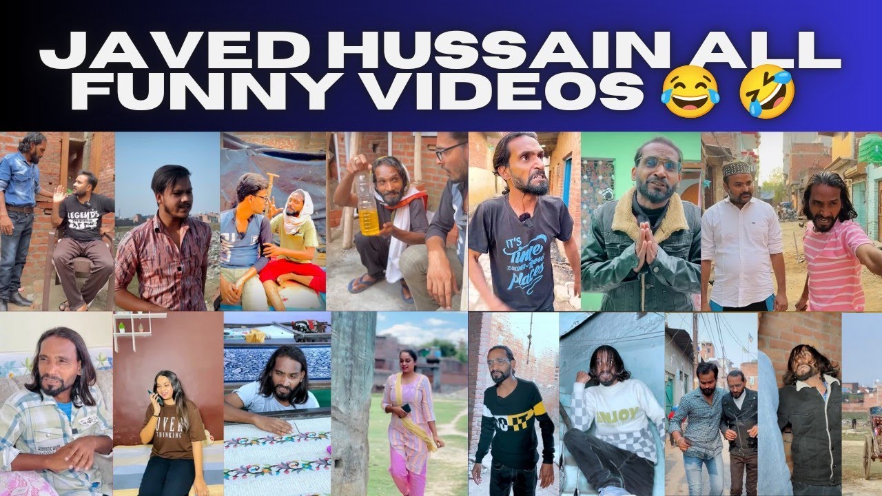 Javed Hussain All Comedy Video 😂🤣 ||Watched Full Funny Videos 😂🤣