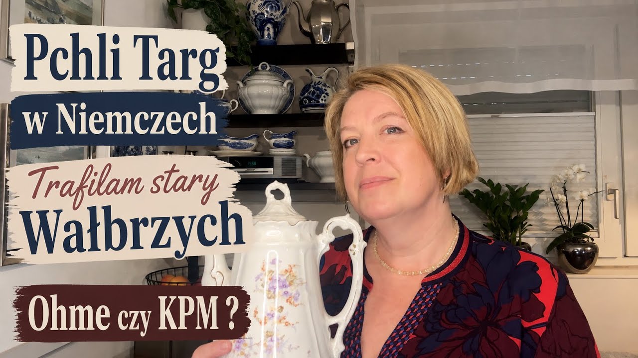 Блошиный рынок в Германии. Старый Валбжих KPM Кристер и Герман Оме #винтаж #антикварныйрынок