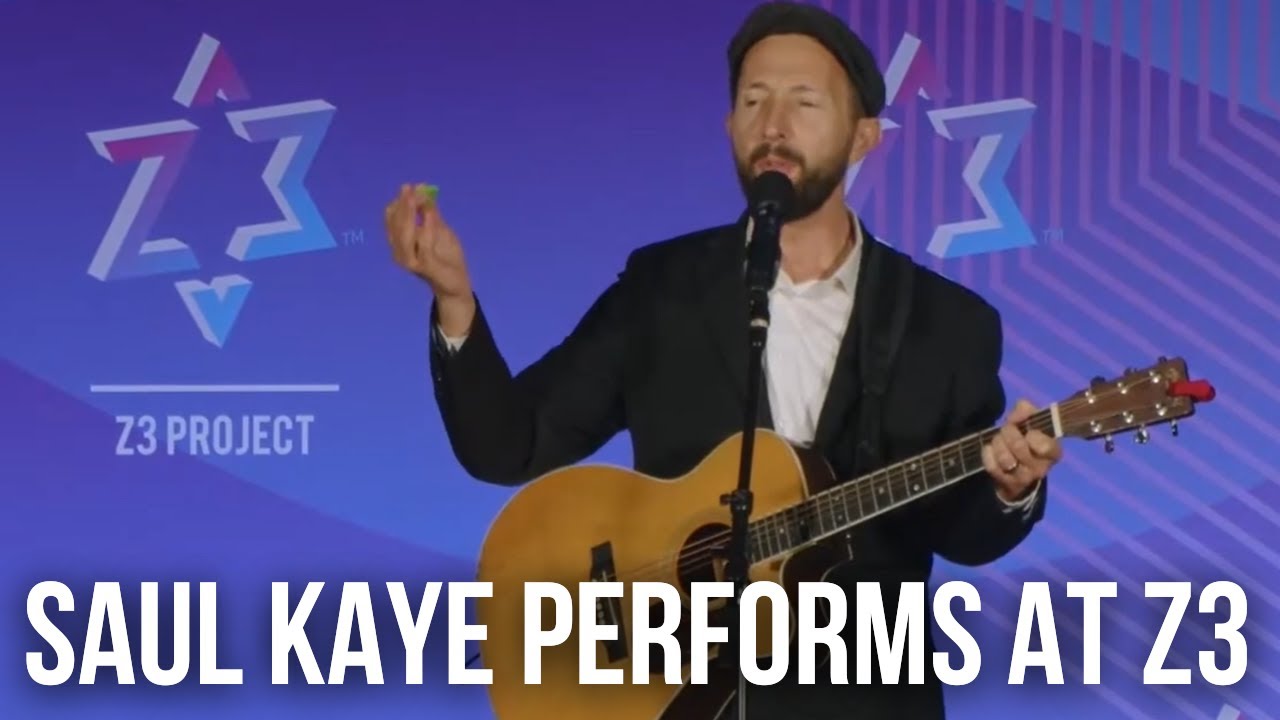 Kol Ha'Olam Kulo - Saul Kaye Performing at the Z3 Conference