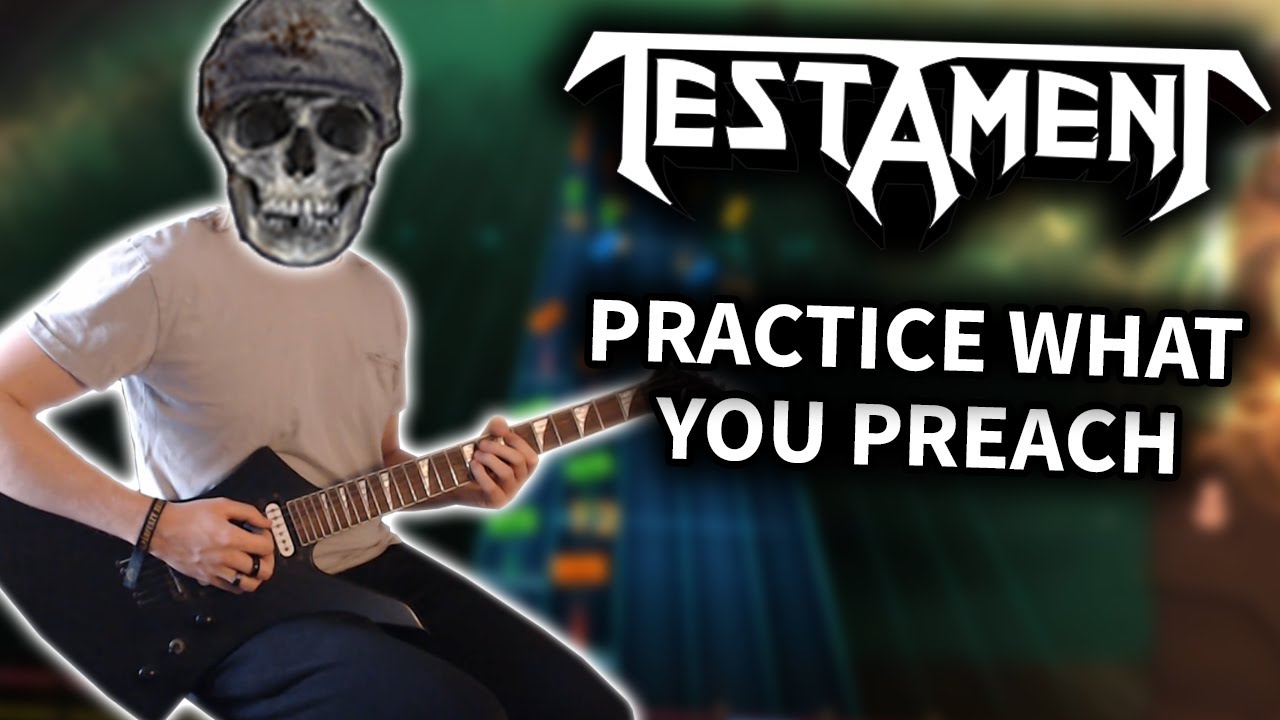 Testament - Practice What You Preach (Rocksmith CDLC) Guitar Cover
