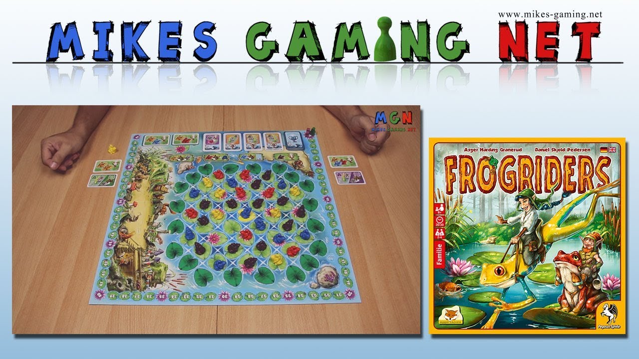 Frogriders | Verlag: Pegasus Spiele | eggertspiele