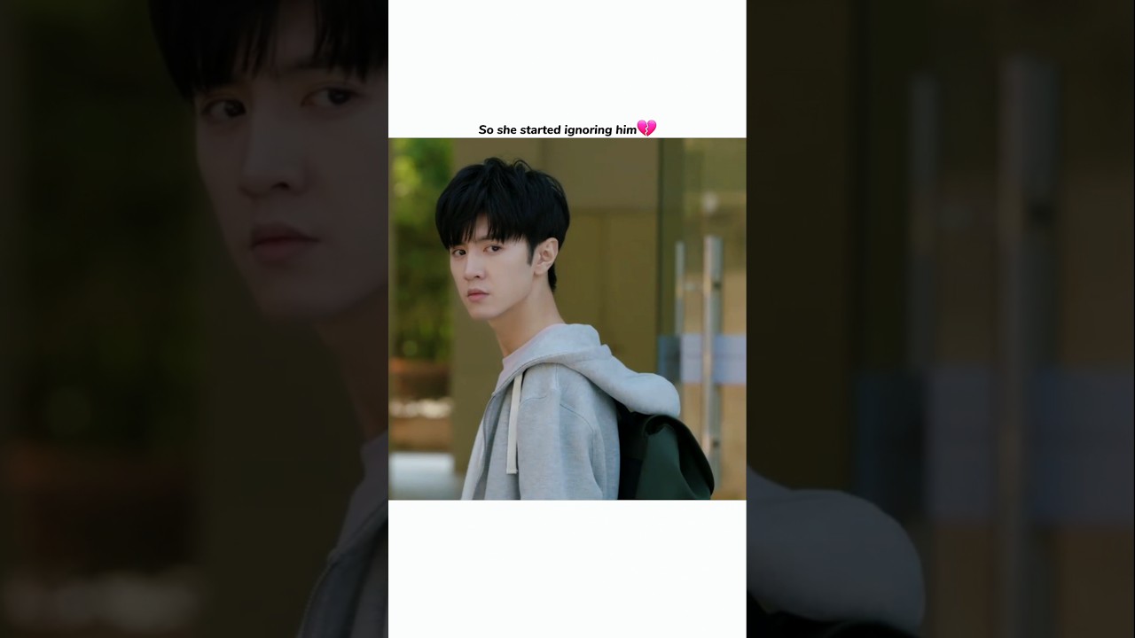 She started ignoring him💔 | Our Secret Romantic Scene #shortsfeed #fy