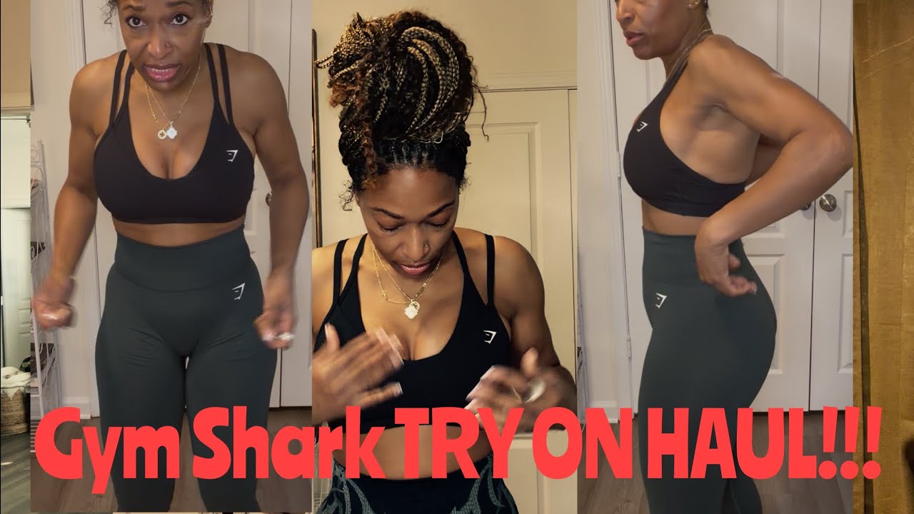 GYM SHARK Curvy girl TRY ON haul/ Is it flattering or not?