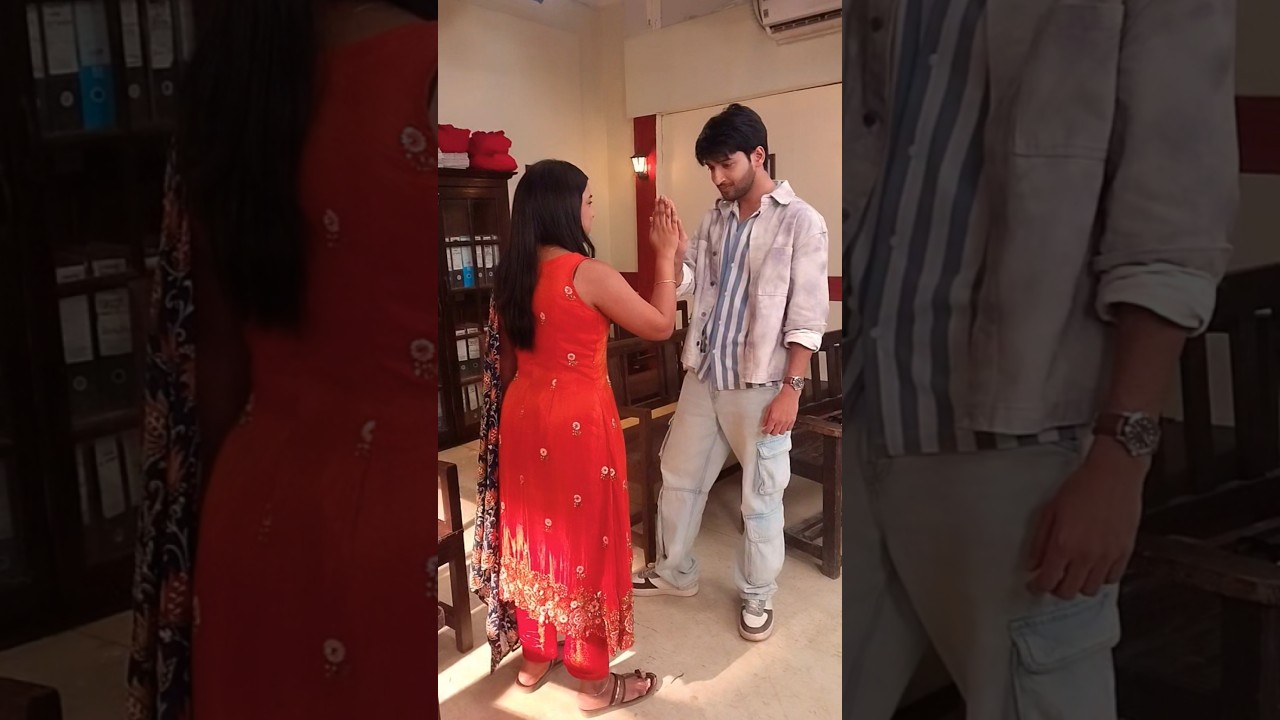 #Anvir ke happy moments #itti si khushi #btsshorts #funnyshorts#love#ofscreen#behindthescen#bts#