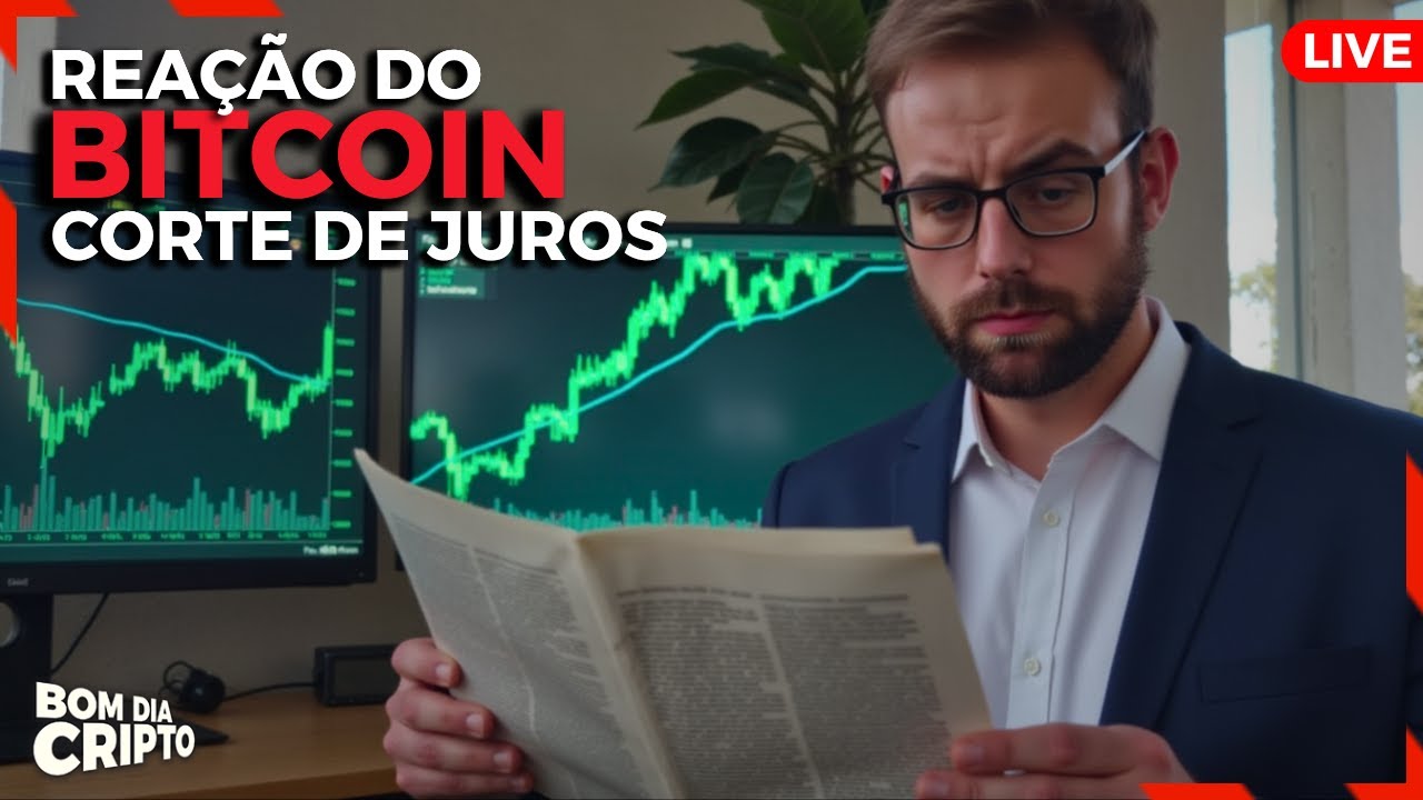 Bitcoin: Rea&ccedil;&atilde;o ao Corte de Juros | An&aacute;lise ao Vivo &ndash; Bom Dia Cripto #226
