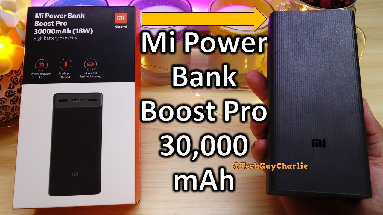 Xiaomi создала ОГРОМНЫЙ внешний аккумулятор емкостью 30000 мАч (подробный обзор)