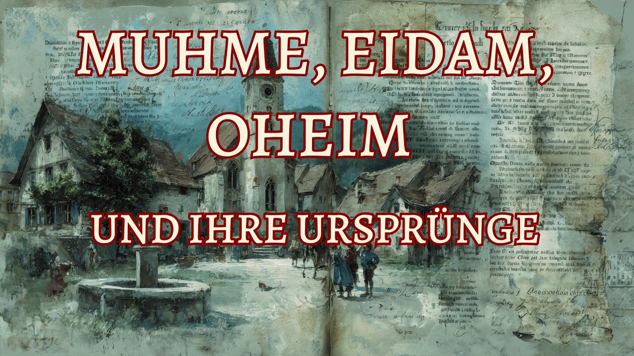 Muhme, Eidam, Oheim – Verwandtschaft, wie man sie früher nannte