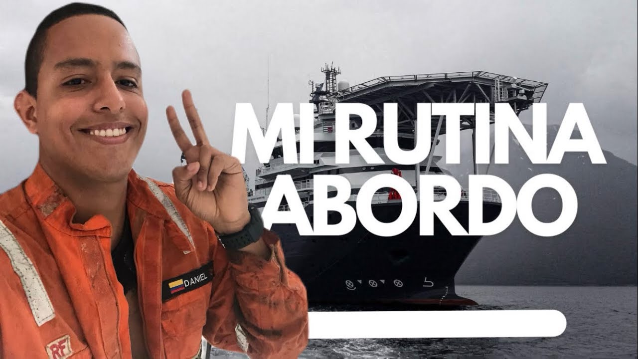 Como es VIVIR y TRABAJAR en una plataforma PETROLERA