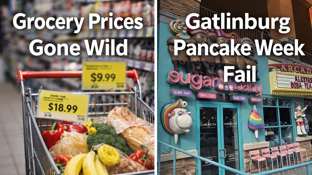Цены на продукты вышли из-под контроля / Неудача с блинами в Гатлинбурге