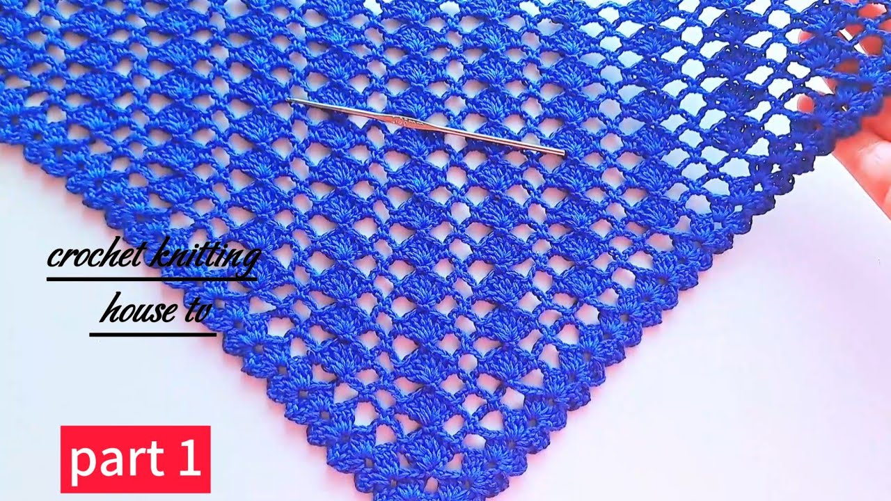 Wow❗️mes amies débutantes ce modèle de châle crochet c'est pour vous/châle au crochet 