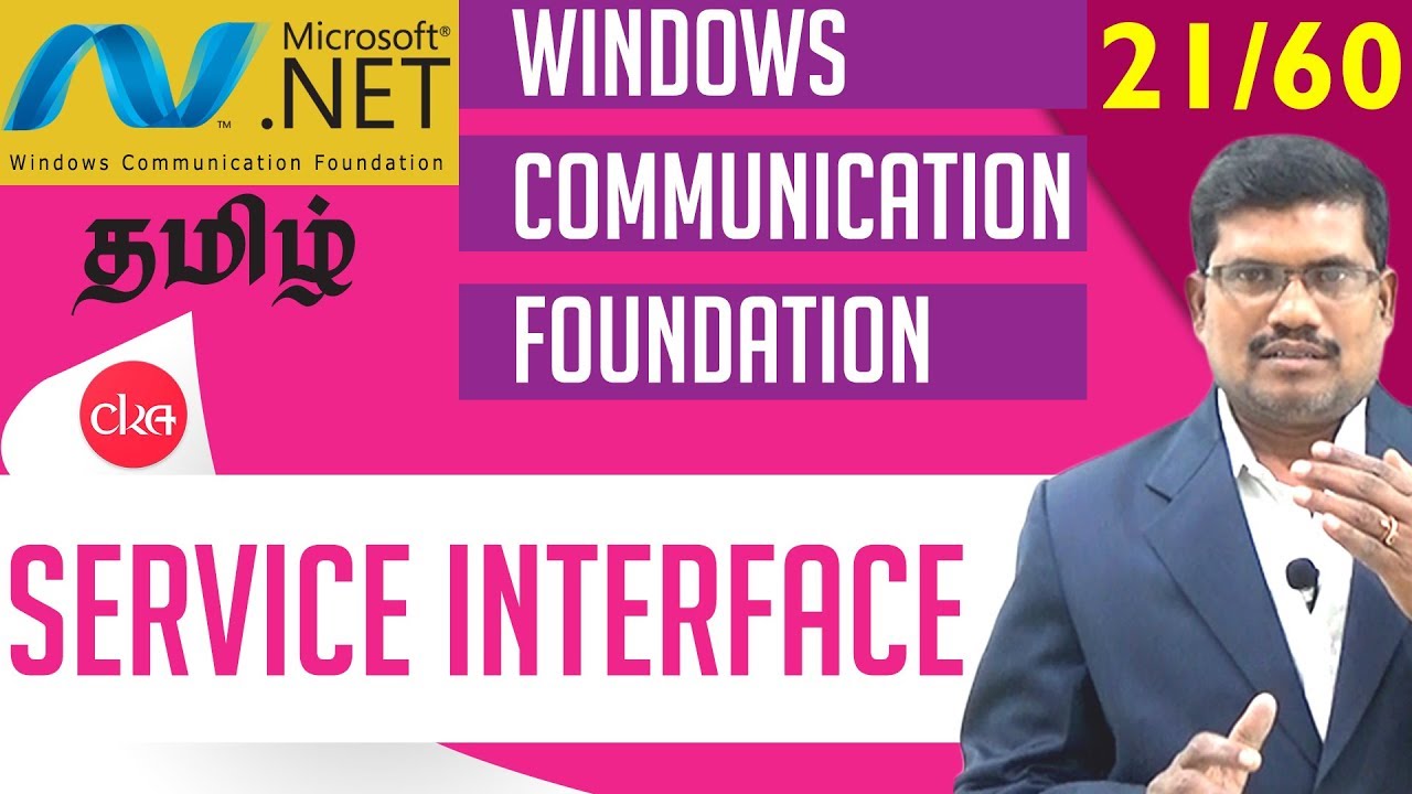 #21 Looking Into Service Interface in WCF  || Windows Communication Foundation In Tamil