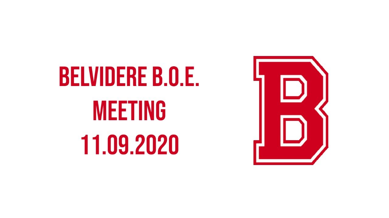 Belvidere B.O.E. Meeting 11.09.2020