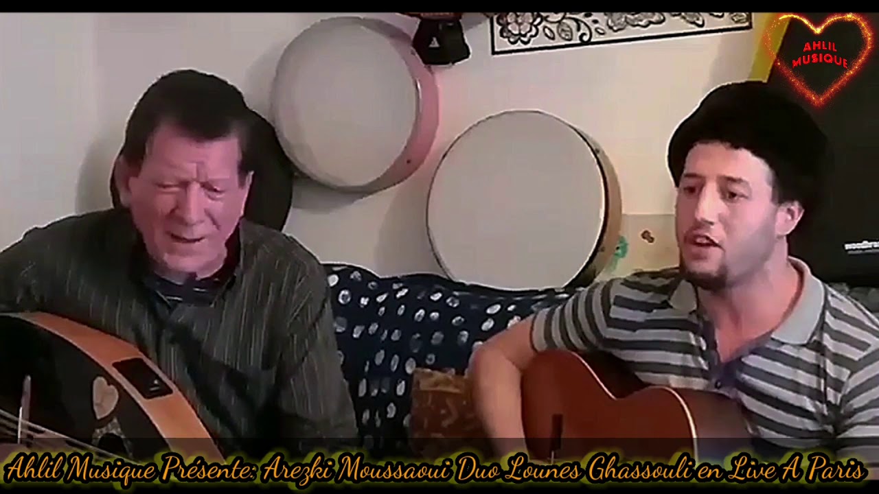 Arezki Moussaoui Duo Lounes Ghassouli Live Paris 2020  ( Avrid ar Marseille)