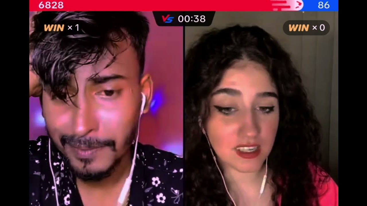 Funny video of Russell and Arabic girl। Live Tiktok funny video। Funny video