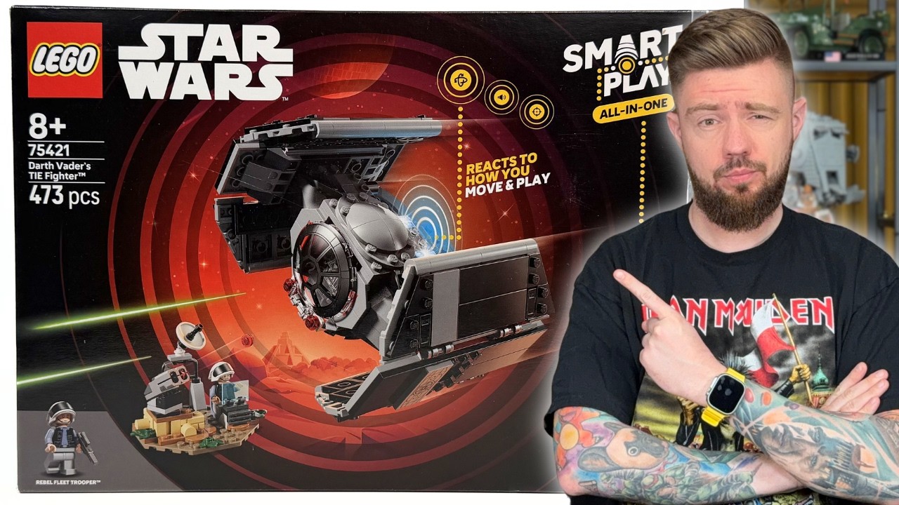 MYŚLIWIEC TIE DARTHA VADERA 😎 LEGO STAR WARS 75421 RECENZJA