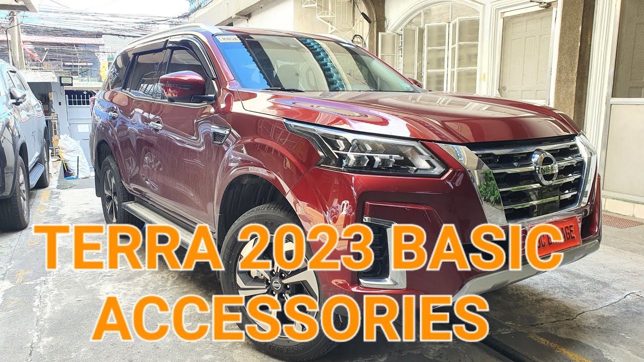 2023 NISSAN TERRA BASIC ACCESSORIES SET UP