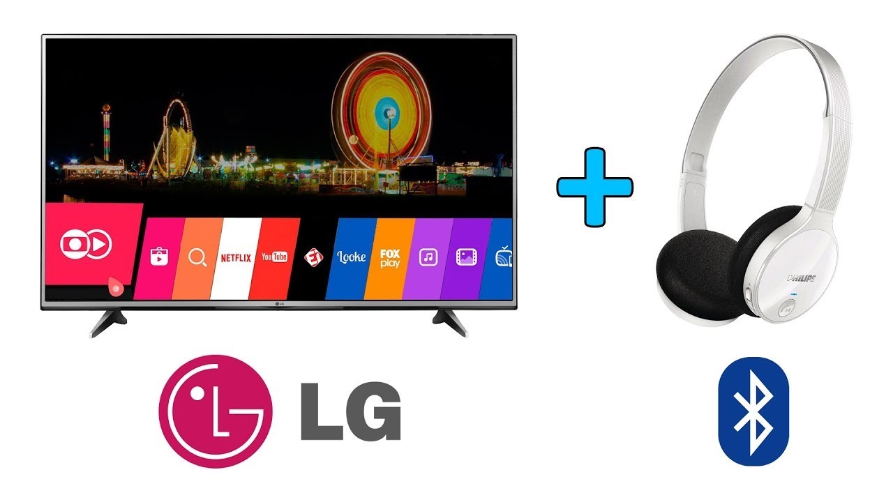 Como Conectar Fone Bluetooth na Smart TV LG 4K 55UH6150/60UH6150/65UH6150 com webOS