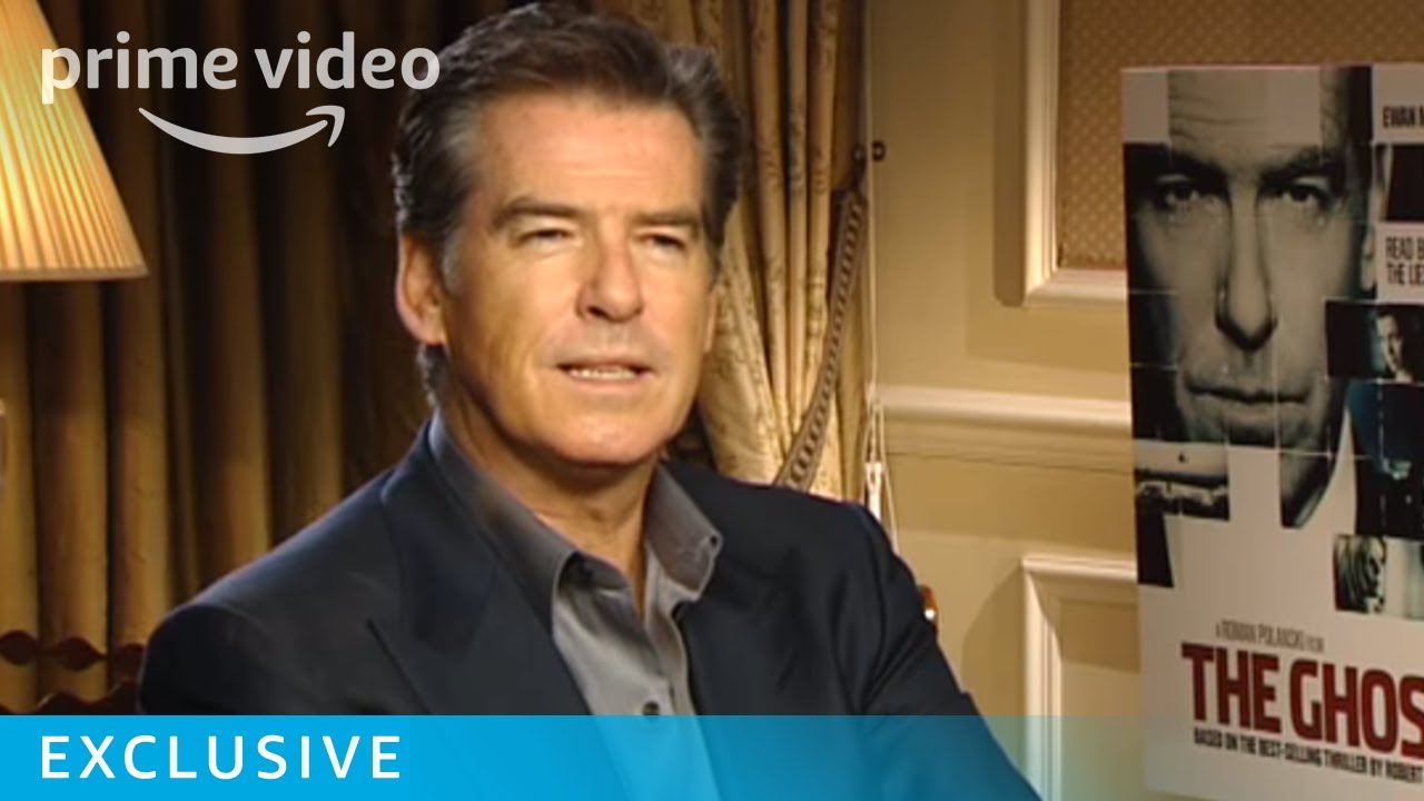 Dashing Pierce Brosnan on mimicking Tony Blair - The Ghost | Prime Video