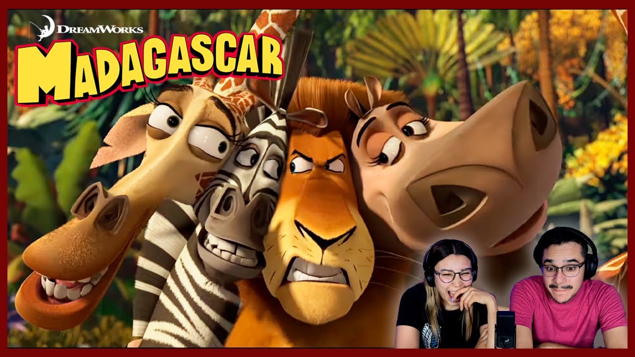 MADAGASCAR!! 🏝️ VIENDO POR PRIMERA VEZ!! | PELICULA | Reacción