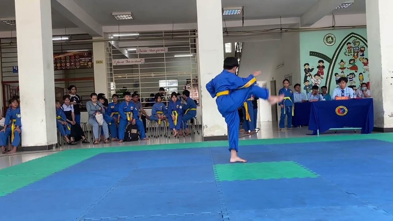 Vovinam-Thập Tự Quyền-Giải nhất-Nhà thiếu nhi Hóc Môn