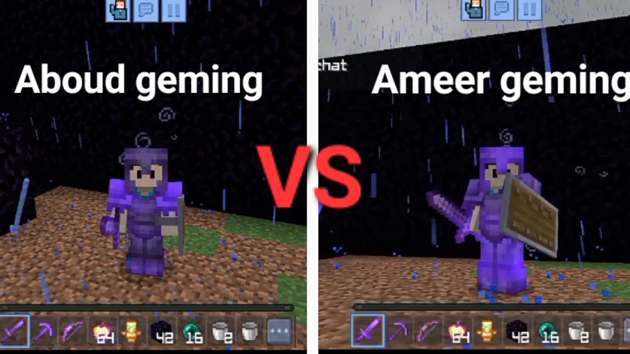 تحدي انا ضد اخوي في لعبة كرافتس مان  شوف مين الفائز🔥🎮😱