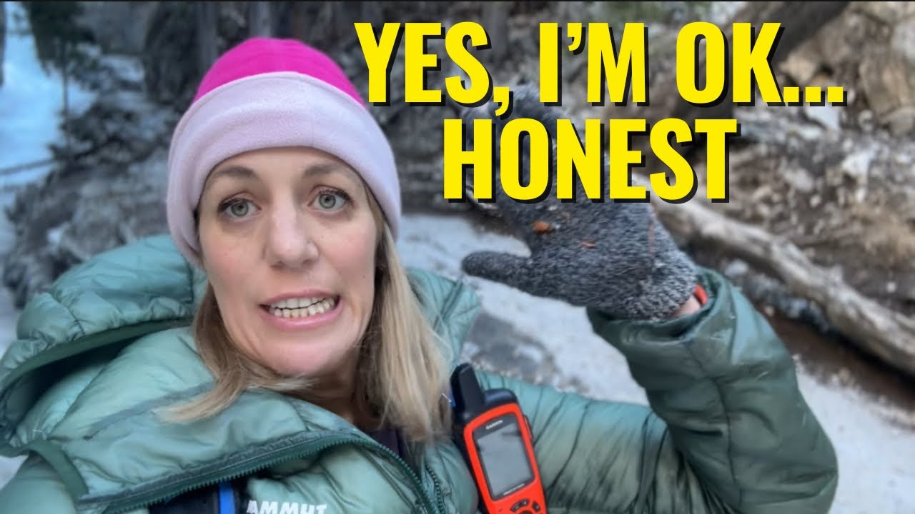 BEST Canyon in Canmore | When Winter Feels Heavy | Grotto Canyon