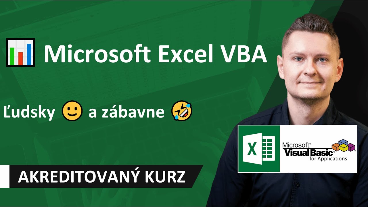 Online Kurz Excel Programovanie vo VBA - Formuláre, Image, Application
