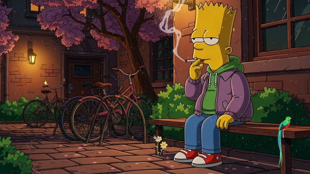 Ｌａｔｅ　Ｎｉｇｈｔ　Ｓｍｏｋｅ 🌙 Lofi Hip Hop Mix 🎧 ~ lofi beats to chill / focus to
