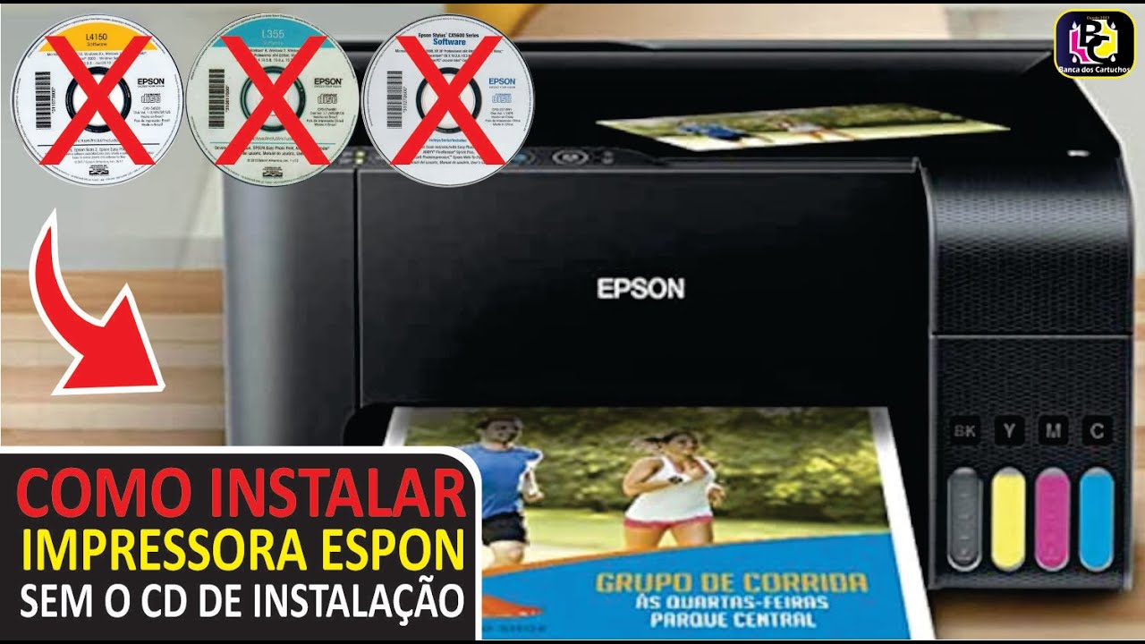 como INSTALAR impressora EPSON sem o CD | PERDI  o cd da minha impressora EPSON, o que eu faço