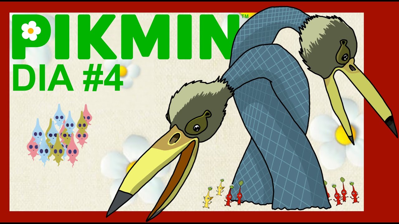 PIKMIN 1 - DIA 4. ISSO É UM BOSS???