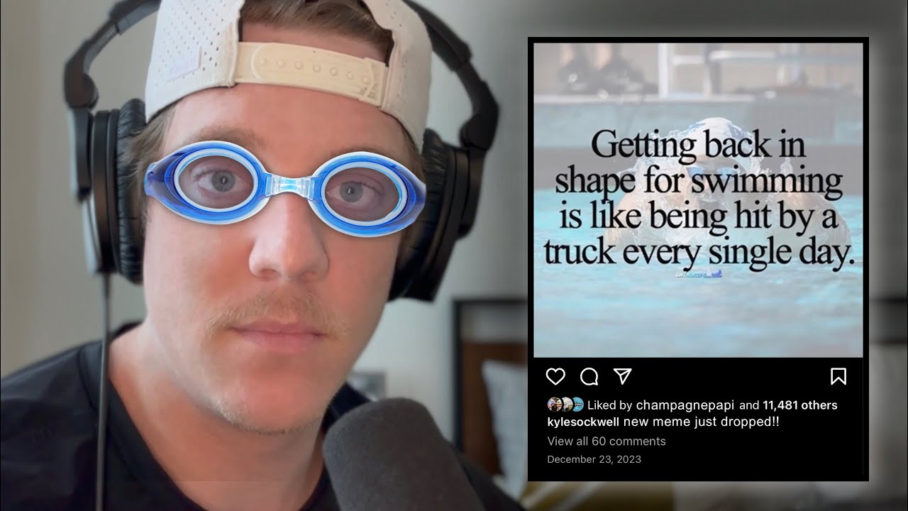 I reviewed popular swimming memes