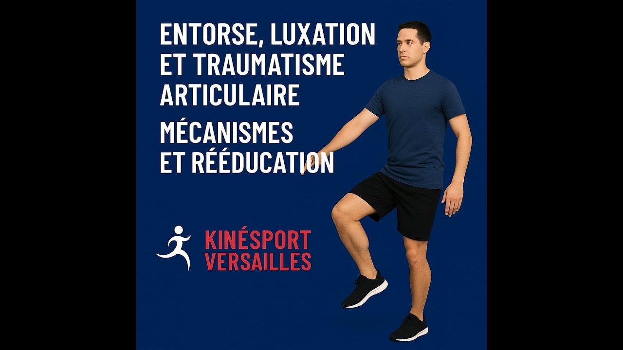 Entorses, luxations et traumatismes articulaires kinesport versailles