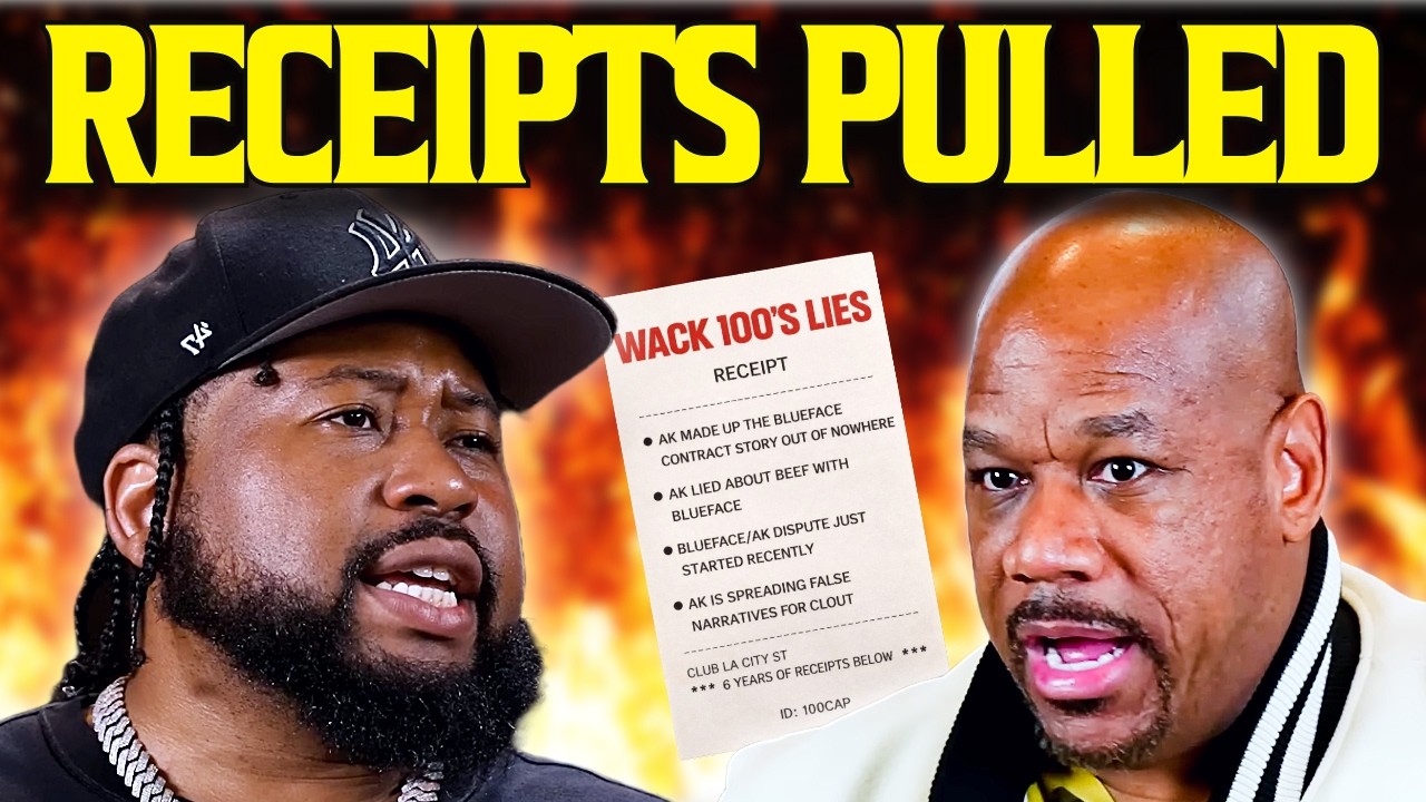 Akademiks vs Wack100 RECEIPTS Don't Lie