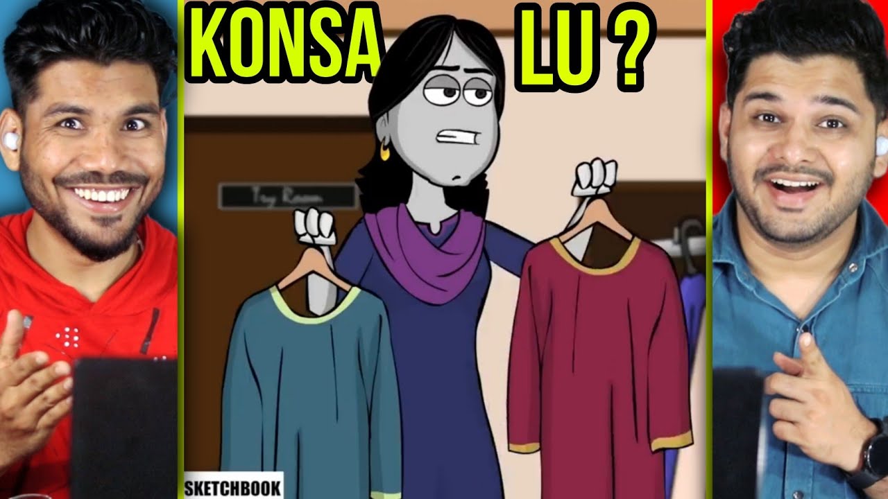 Shopping in PAKISTAN by Sherum Ki Sketchbook - Indian Reaction