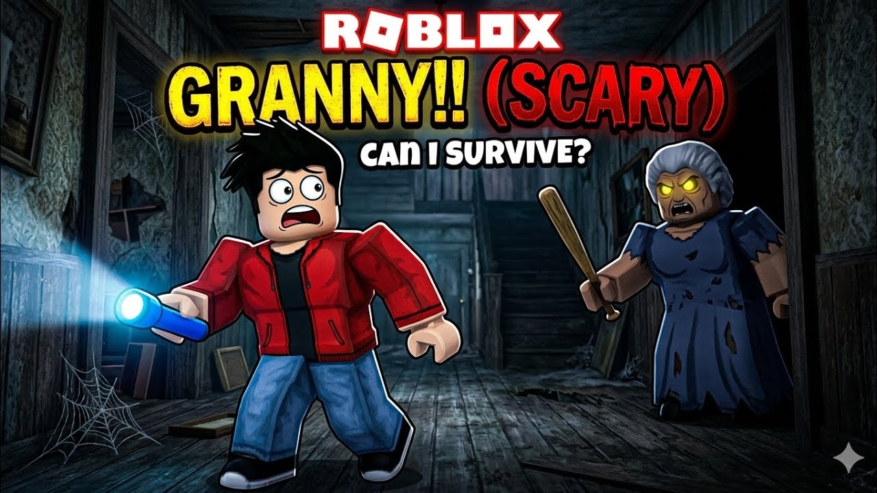 Playing Granny chapter 3 multiplayer in Roblox | Poplu Gamer