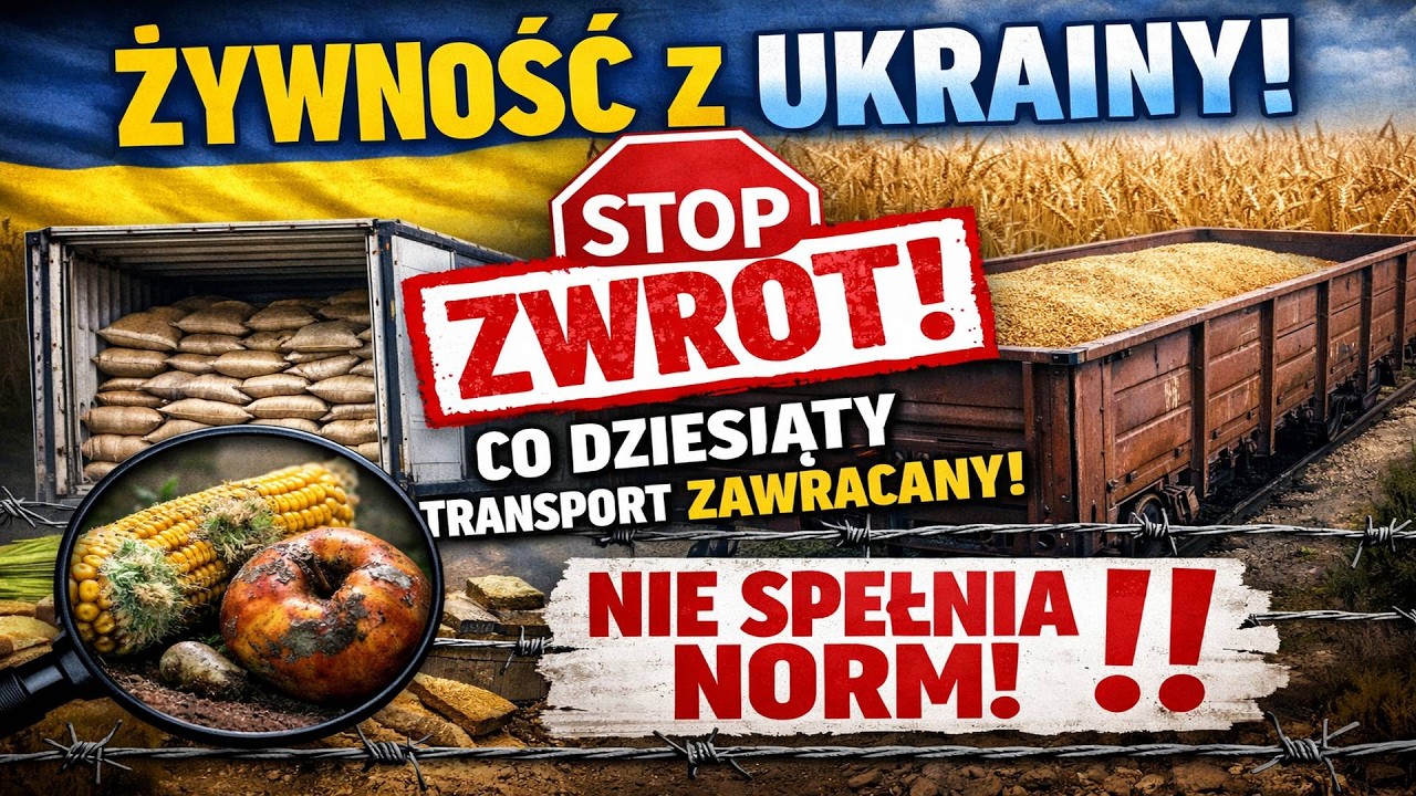 Co dziesiąty transport z Ukrainy jest zawracany! Nie spełnia sanitarnych norm!