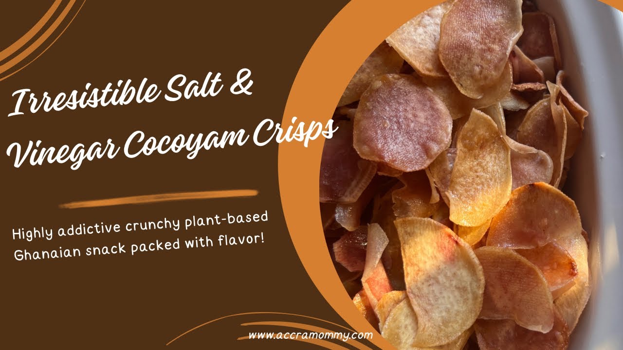 Addictive & Irresistible Cocoyam Crisps / Chips.