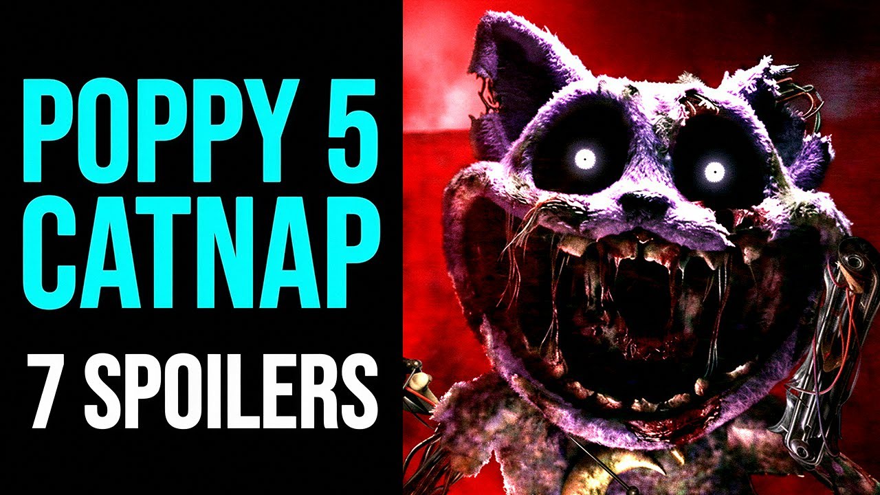 POPPY PLAYTIME CHAPTER 5: 7 SPOILERS del TRAILER de CATNAP