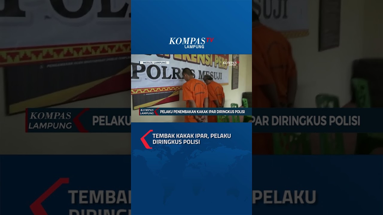 Penembak Kakak Ipar Diringkus Polisi, Satu Pelaku Buron!