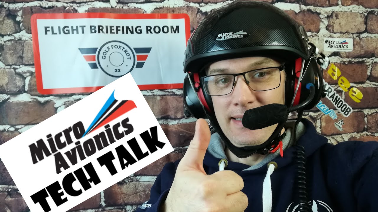 Paramotor/Microlight helmet - MicroAvionics PM-100 technical video
