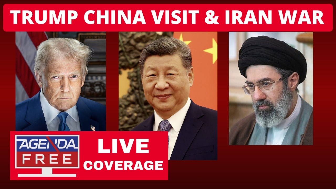Trump Visits China & Iran War - LIVE Double Coverage