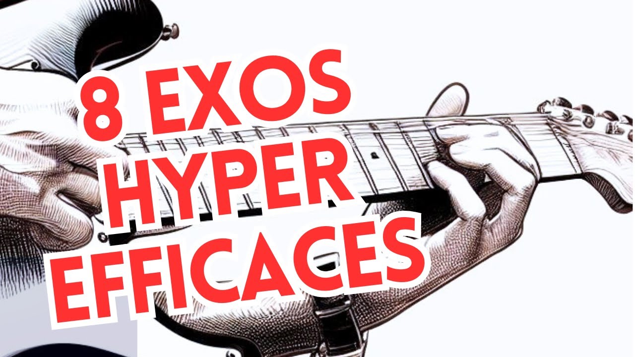 8 exercices simples pour devenir bon à la guitare