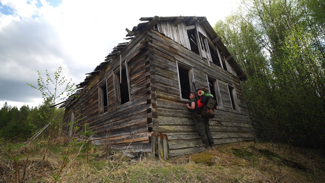 3 дня в дикой тайге. Непролазный лес. Хариус на таёжной речке.