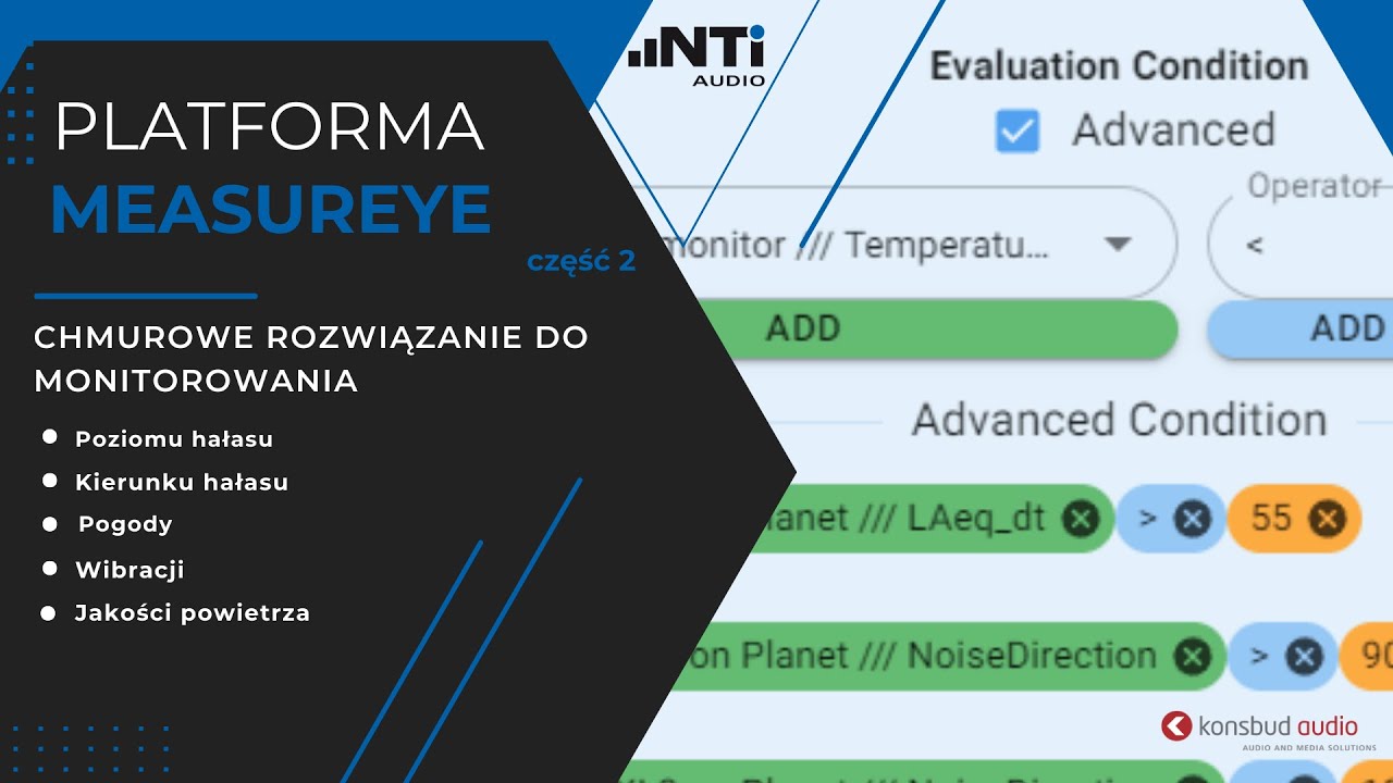 Jakie urządzenia można podłączyć do aplikacji MeasurEye firmy NTi Audio? cz. 3