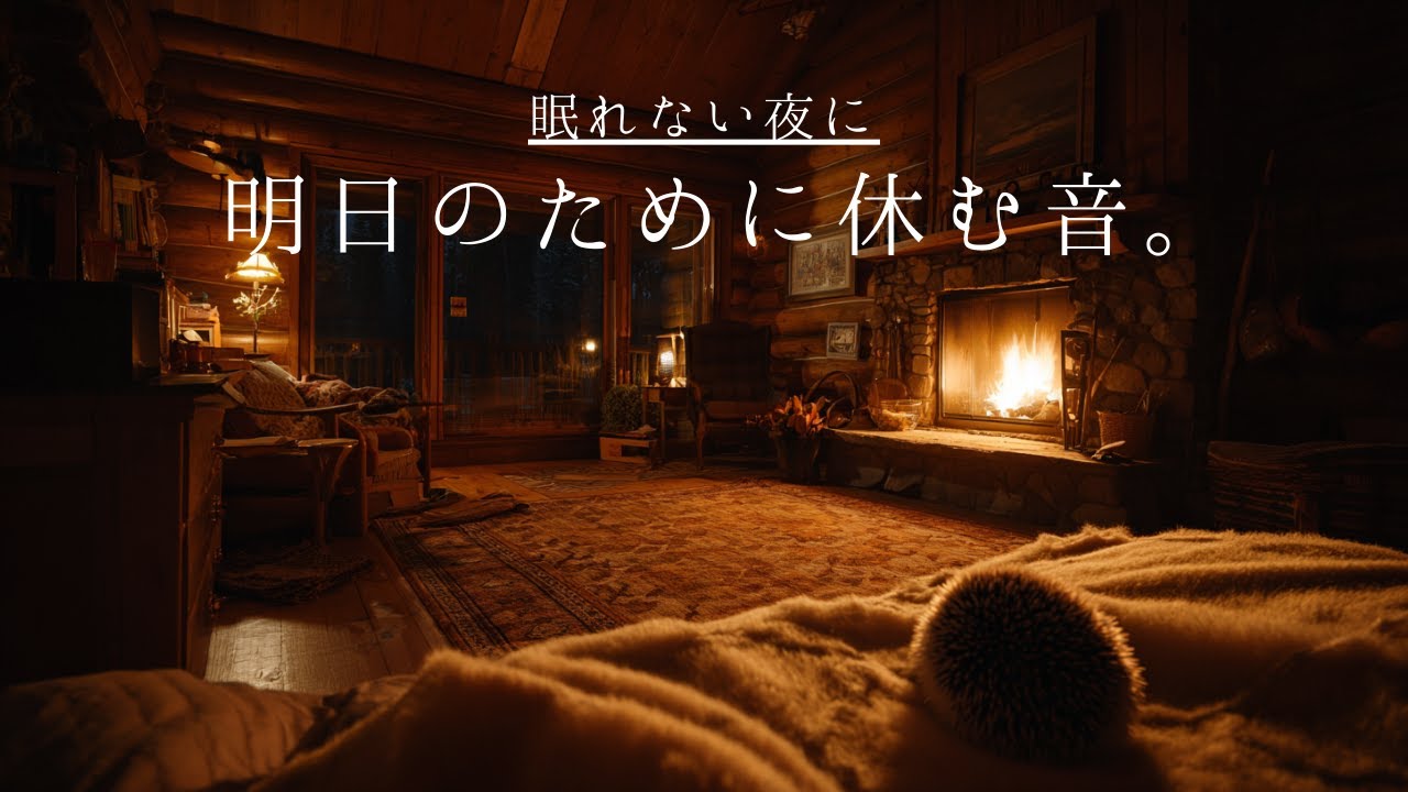 【夜の休息BGM】眠れない夜に、明日のために休む音。 | Sound to rest for tomorrow. - Relaxing Guitar & Piano Lo-fi