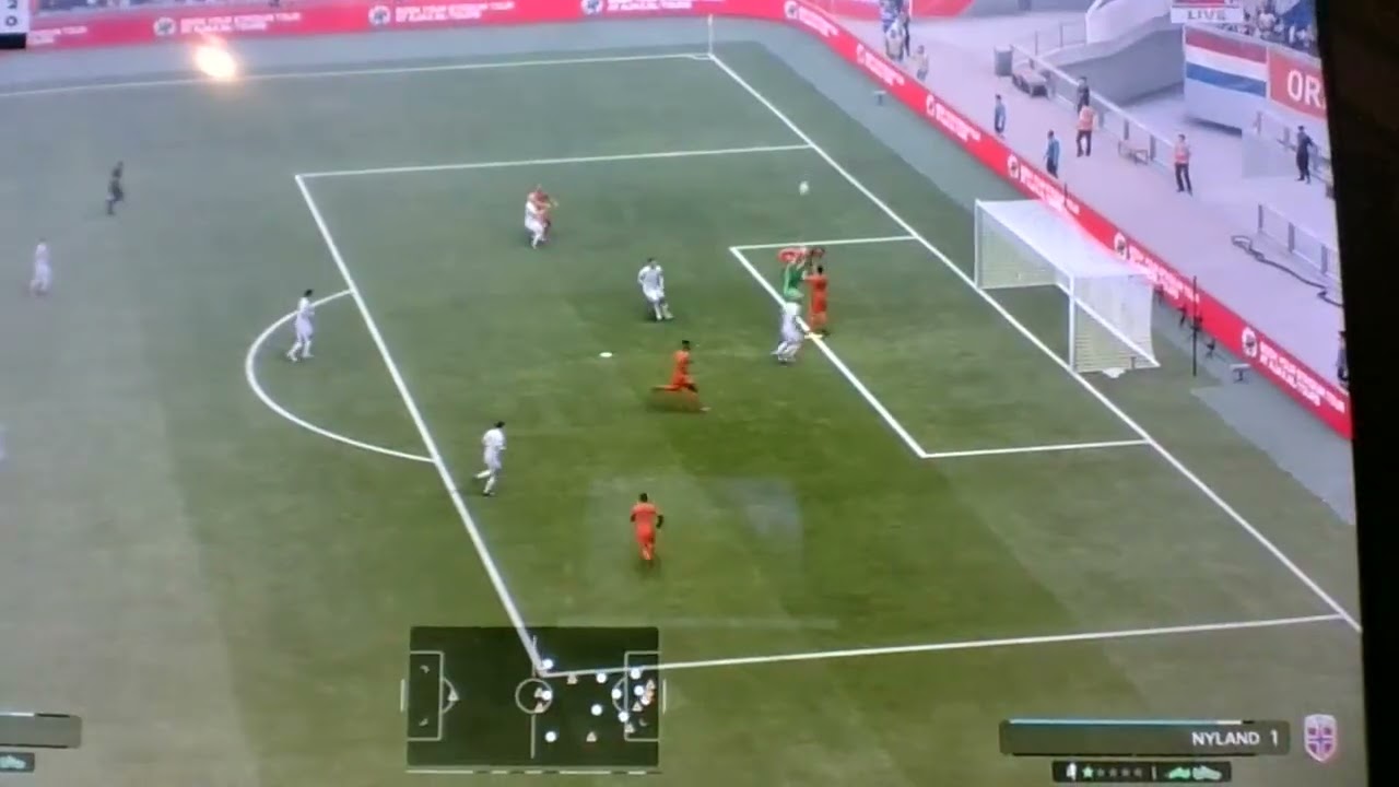 nederland vs noorwegen eerste helft