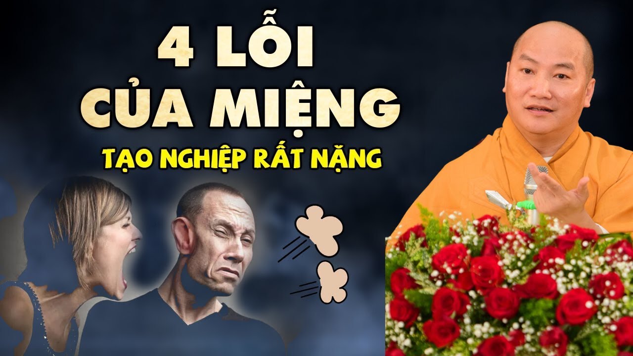 Cái Miệng Hại Cái Thân| Chớ Nói Điều Này Kẻo Vận Xui Kéo Đến - Đại Đức Thích Phước Tiến