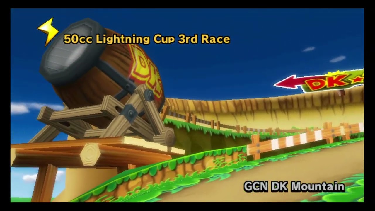 Mario Kart Wii (Wii) 50cc Lightning Cup Finale Gameplay (Daisy Gameplay) + Credits